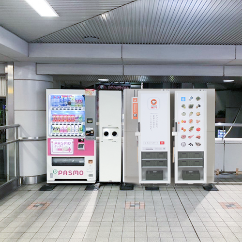 京急川崎駅にクックパッドの受け取りロッカーを設置