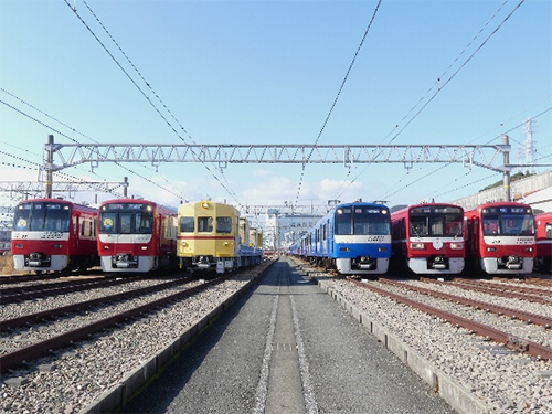 京急電鉄：京急 楽・宴ツアー≪第3弾≫大集合！1500形鋼製車写真撮影ツアー in 久里浜工場　2022年1月22日（土）