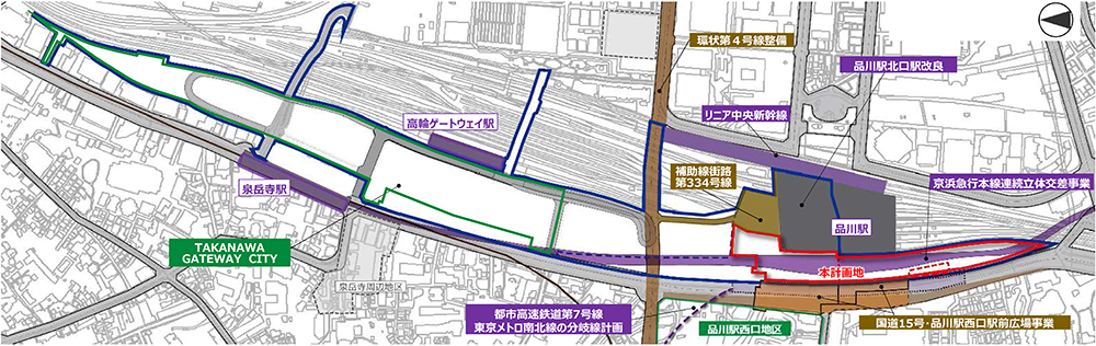 京急電鉄×JR東日本：品川駅街区地区における開発計画について
