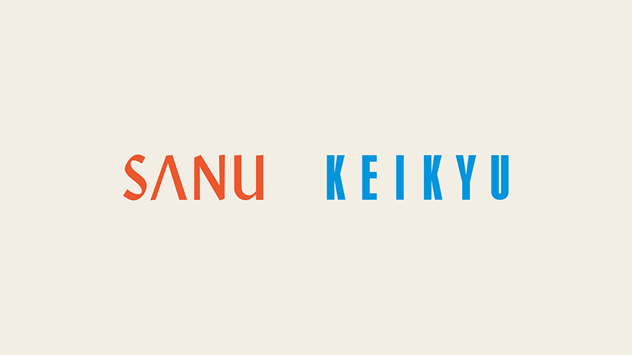 SANUとKEIKYUのロゴ