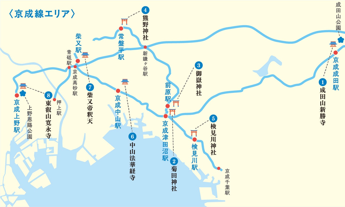 京成線エリア