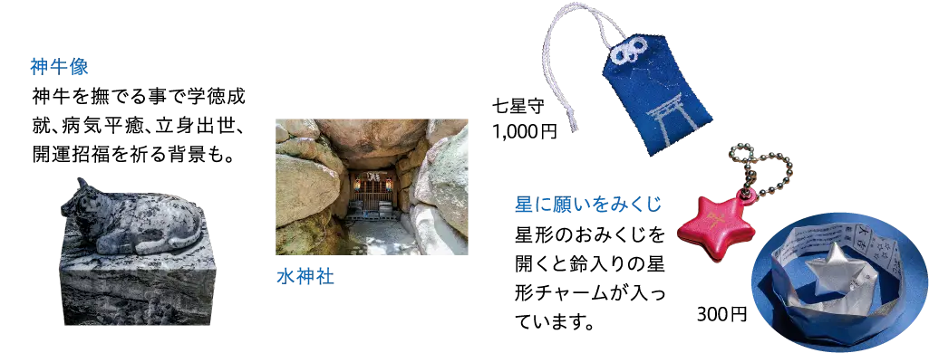 星に願いをみくじ 七星守 水神社
