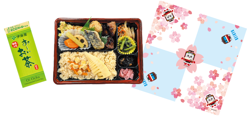 「葉山鳥ぎん監修 春満載 幕の内弁当」イメージ