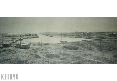 川崎運河の完成。工場・住宅用地の販売開始