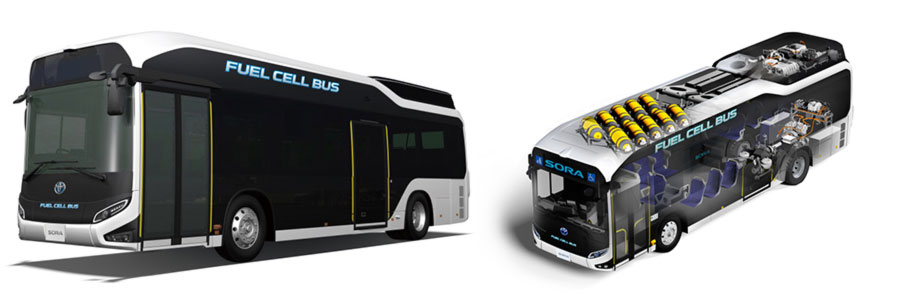 民間事業者『初』水素で発電する燃料電池バス「SORA」を導入 ...