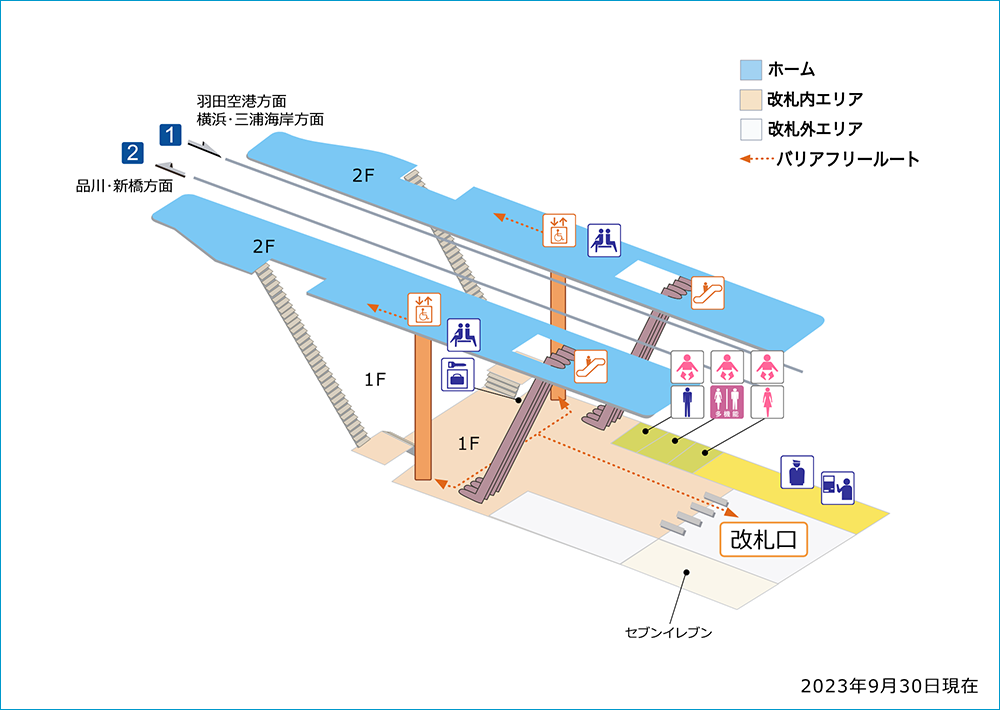 大森町駅 路線図 各駅情報 京浜急行電鉄 Keikyu